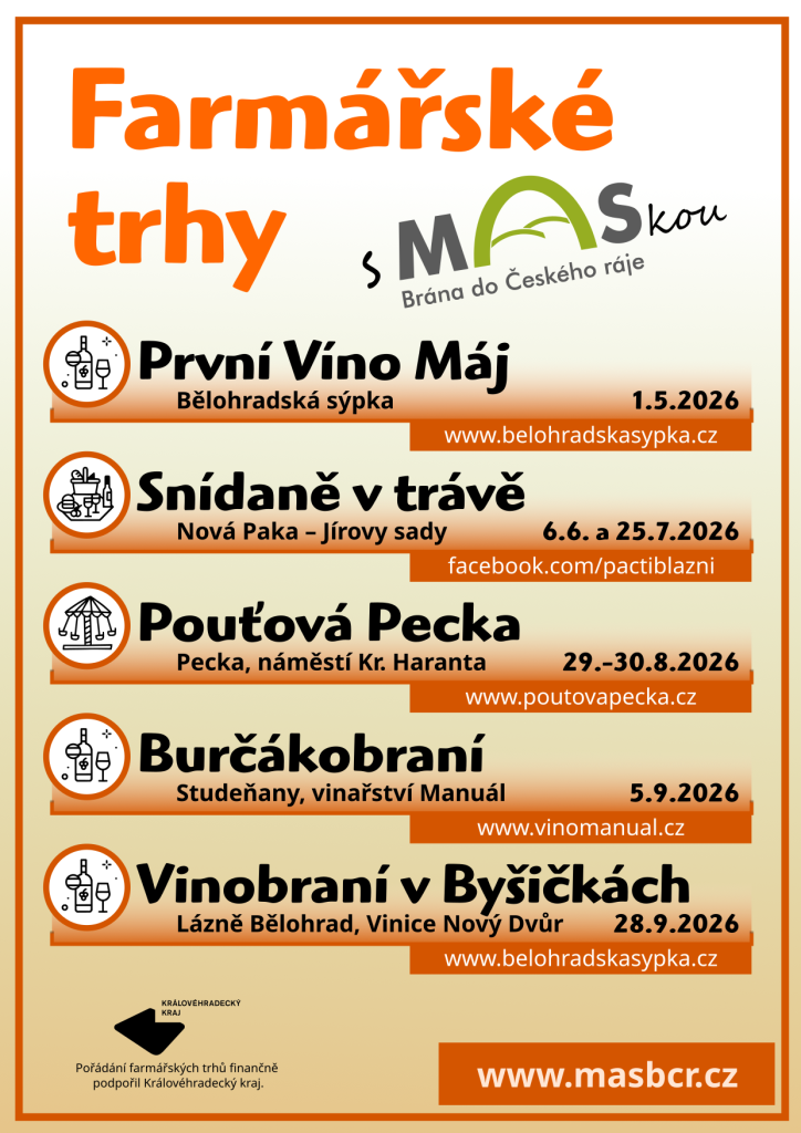 Farmářské trhy s MASkou 2026